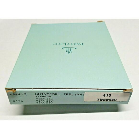 Vintage Partylite Tealights 12 Candles NOS "Tiramisu" p1f/v04413 - Picture 2 of 3